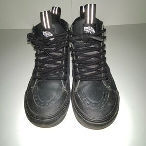 Unisex Vans Leather Winter Sk8 High Boot Men’s Sz4 women’s Sz5.5